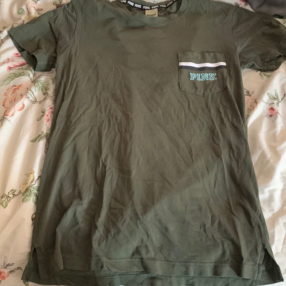 green PINK shirt